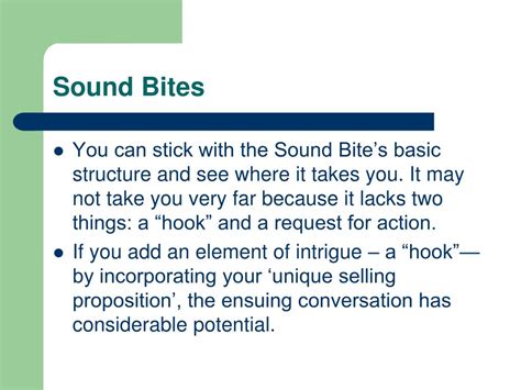 radio bite|Definition and Examples of Sound Bites